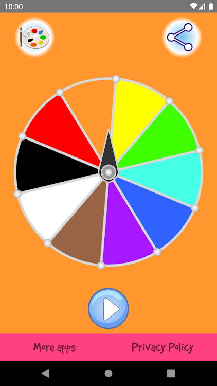 #2. Wheel of Colors Premium (Android) By: BlackDevelopers