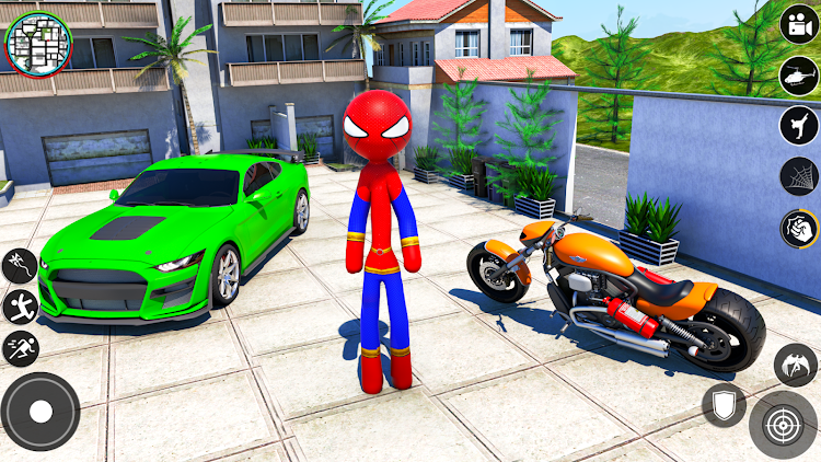 #3. Spider Fighter: Hero Man Games (Android) By: Next Logic Games