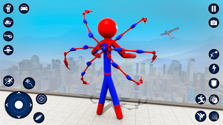 #6. Spider Fighter: Hero Man Games (Android) By: Next Logic Games