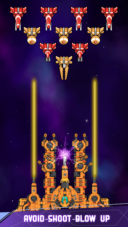 #3. Space Shooter - Galaxy Attack (Android) By: bubble wrap studio