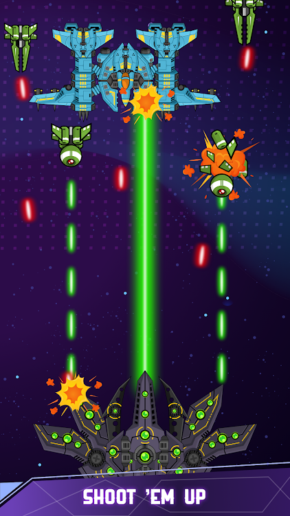 #5. Space Shooter - Galaxy Attack (Android) By: bubble wrap studio