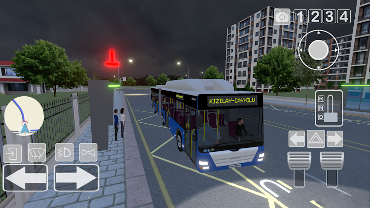 #2. City Bus Simulator 2 (Android) By: DoruGames