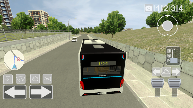 #3. City Bus Simulator 2 (Android) By: DoruGames