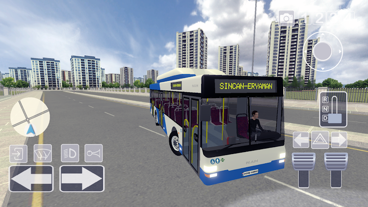 #4. City Bus Simulator 2 (Android) By: DoruGames