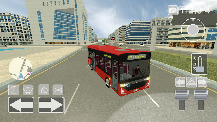 #5. City Bus Simulator 2 (Android) By: DoruGames