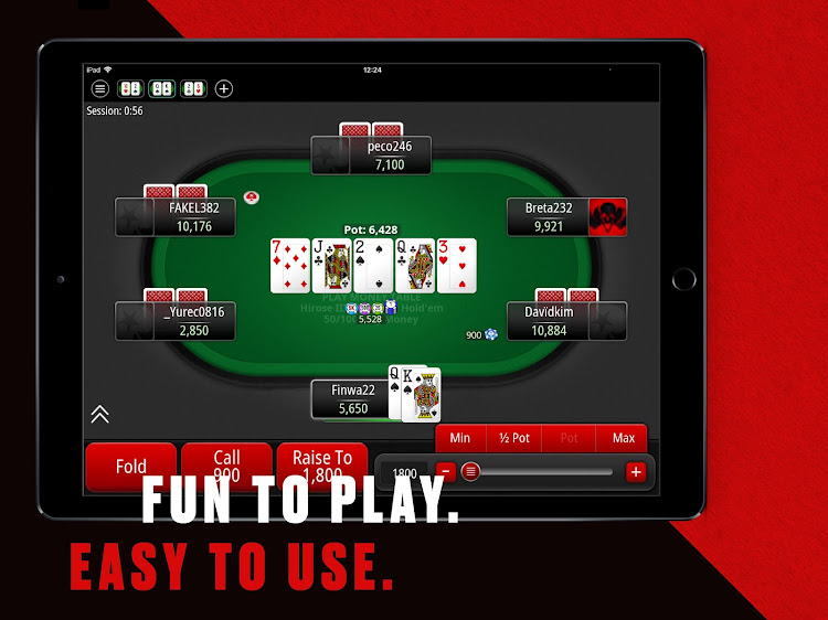 #5. PokerStars: Texas Holdem Games (Android) By: Stars Mobile Limited