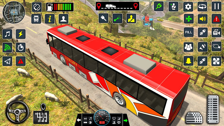 #3. Public Bus Driver: Bus Games (Android) By: Frenzy Games Studio