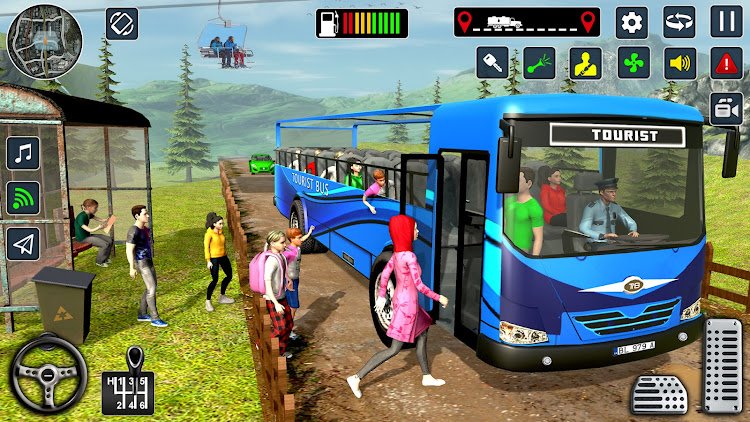 #5. Public Bus Driver: Bus Games (Android) By: Frenzy Games Studio