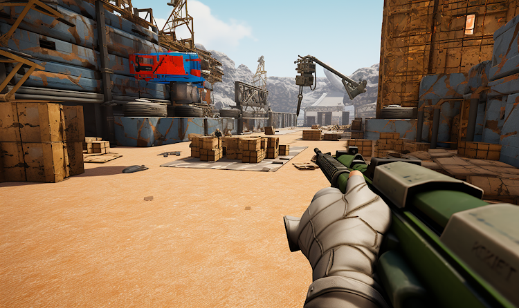 #7. Commando Shooting Gun Game 3D (Android) By: Grey Owl Studios