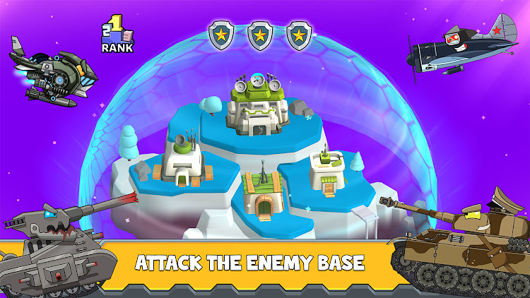 #7. Tank Battle (Android) By: XGame Global