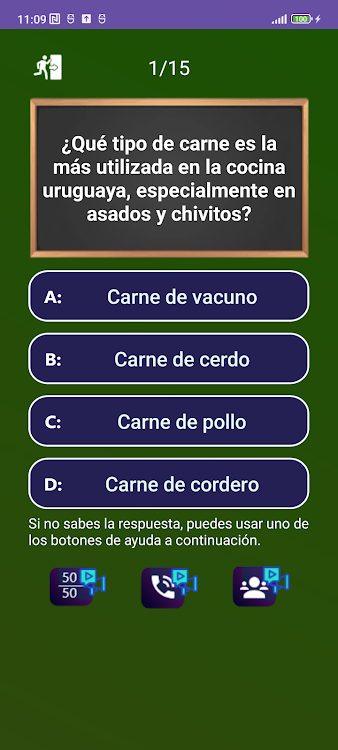 #3. Quiz de Uruguay (Android) By: Jatisari Inovasi Studio