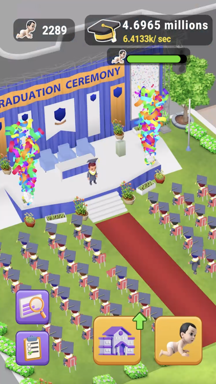 #3. Graduation Saga (Android) By: Funcell Games Pvt Ltd