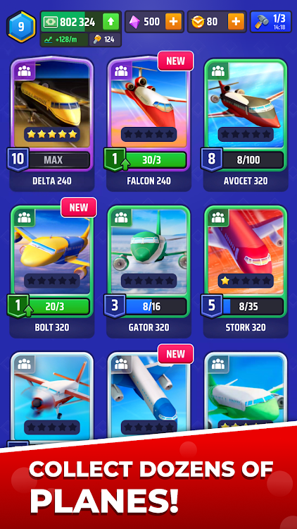 #3. Idle Airplane Inc. Tycoon (Android) By: Green Panda Games