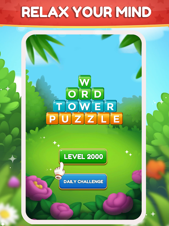 #7. Word Tower - Premium Puzzle (Android) By: otto games