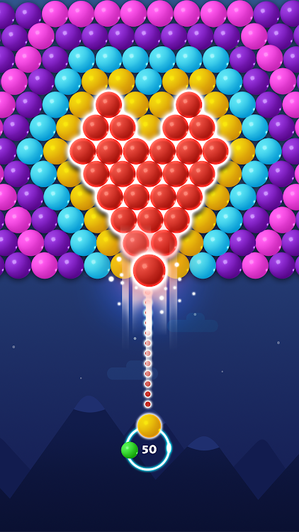 #2. Bubble Shooter : Offline Games (Android) By: Bubble Shooter @ MadOverGames