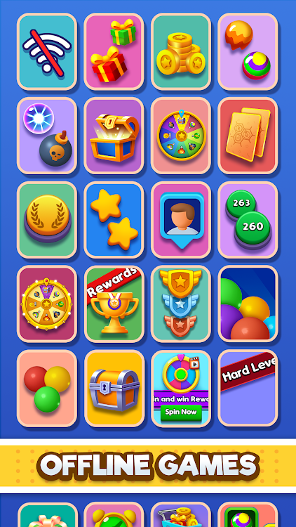 #3. Bubble Shooter : Offline Games (Android) By: Bubble Shooter @ MadOverGames