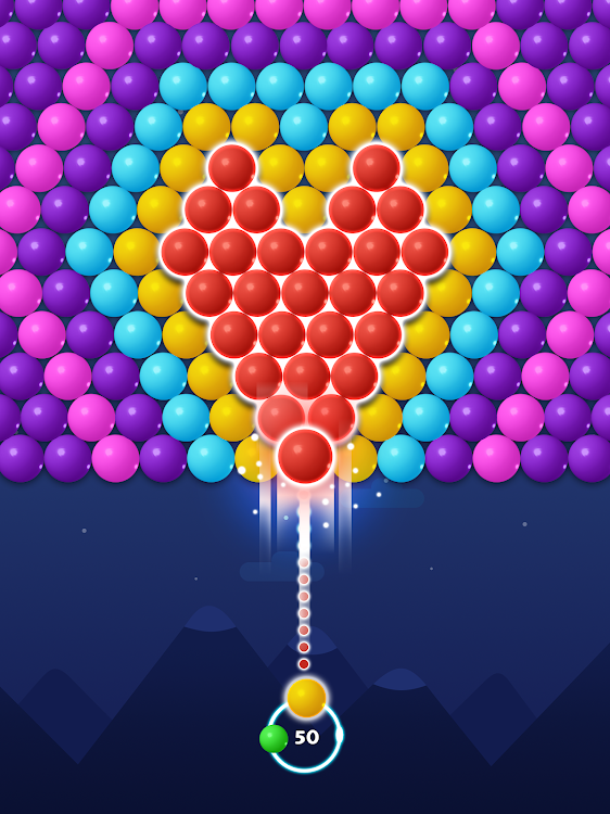 #9. Bubble Shooter : Offline Games (Android) By: Bubble Shooter @ MadOverGames