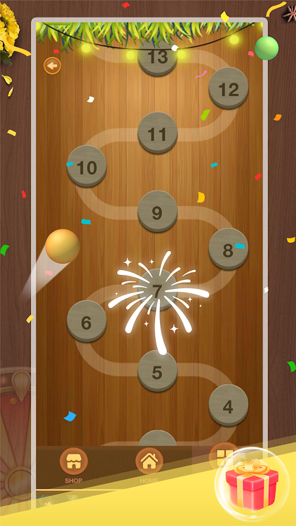 #2. Wood Bead Puzzle Game (Android) By: HCD High Tech Apps Developer