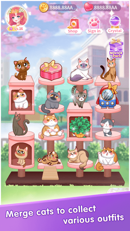 #3. Cat Diary: Dress up Princess (Android) By: Dream Tap