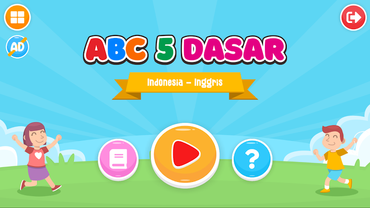 #9. Bermain ABC 5 Dasar (Android) By: Qreatif