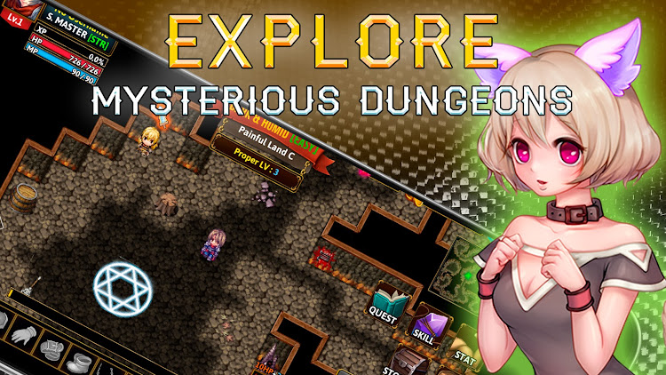 #6. Darkside Dungeon roguelike rpg (Android) By: Stepa Mobile Games