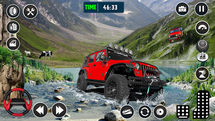 #3. Off The Road-Hill Driving Game (Android) By: Playful Pixels Studios