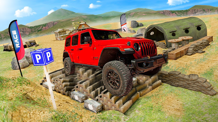 #7. Off The Road-Hill Driving Game (Android) By: Playful Pixels Studios