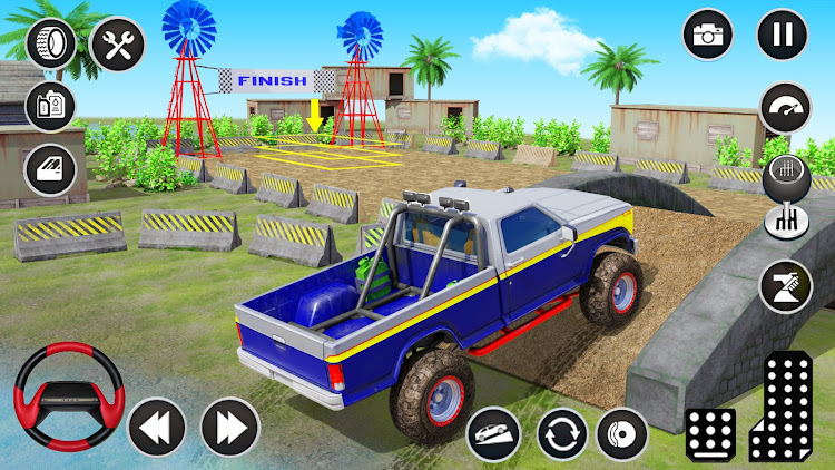 #9. Off The Road-Hill Driving Game (Android) By: Playful Pixels Studios