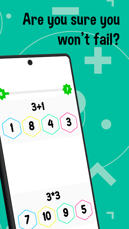 #2. Math Drop - Math Challenge (Android) By: Osvic Studios: Mobile