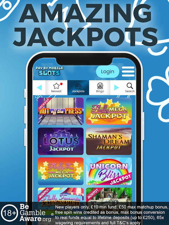 #5. Pay By Mobile - Real Slots (Android) By: Jupiter Gaming