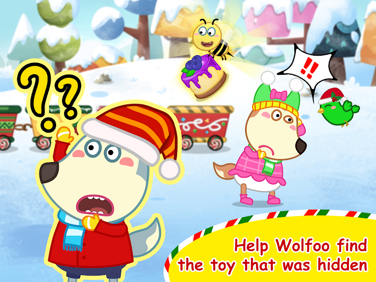 #9. Wolfoo Surprise Christmas Toys (Android) By: Wolfoo Family