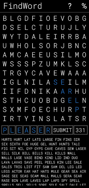 #4. FindWord - daily puzzle game (Android) By: KubiKDB