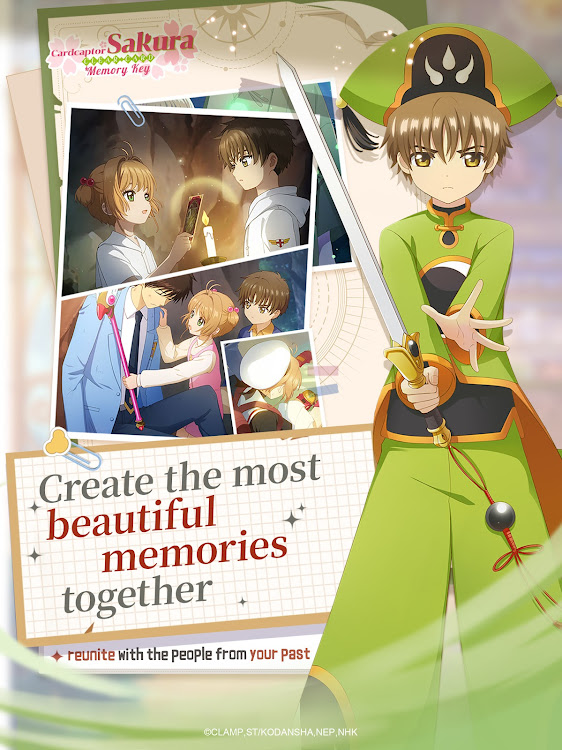 #10. Cardcaptor Sakura：Memory Key (Android) By: HeartsNet