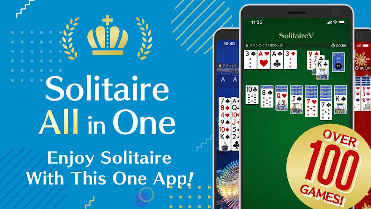 #8. Solitaire Victory: 100+ Games (Android) By: P.R.O Corporation