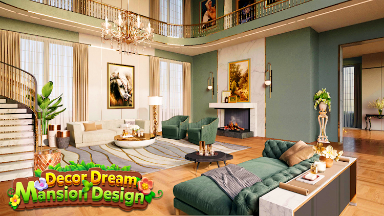 #5. Decor Dream:Mansion Design (Android) By: Dreams2Fun Limited