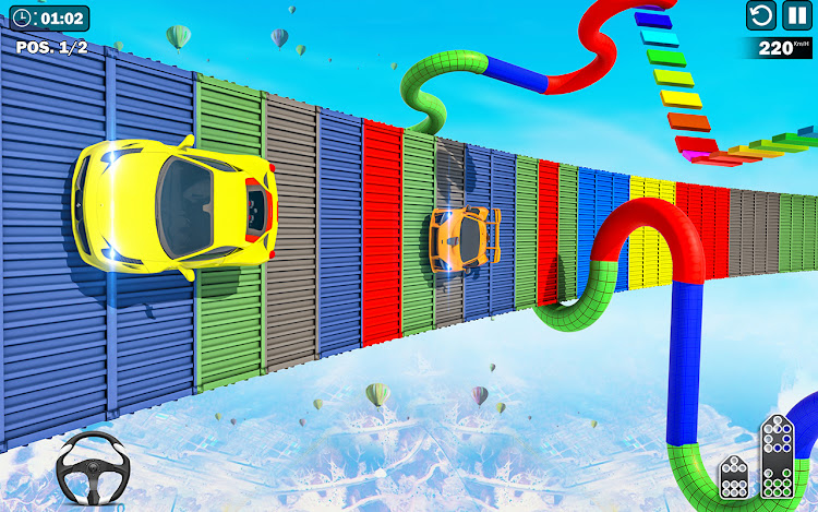 #5. Real Car Stunt Game Mega Ramp (Android) By: InfinityStudios.LLC