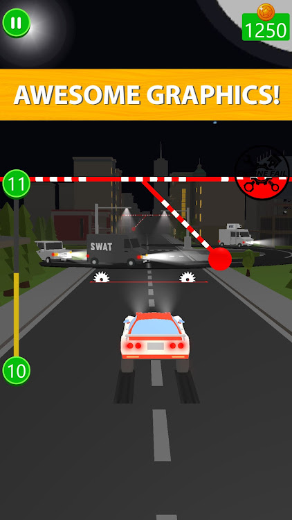 #6. Block on Highway Race (Android) By: GameEnix - Monster Truck Racing,Action Games