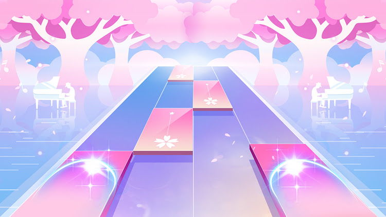 #8. Piano Music Heart: Pop Tiles (Android) By: CodiPlayer