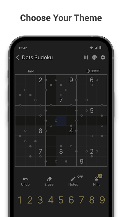 #6. Kropki Sudoku (Android) By: Brainbete