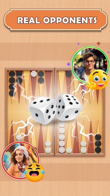 #2. Backgammon Board Game (Android) By: Kali Fun Games