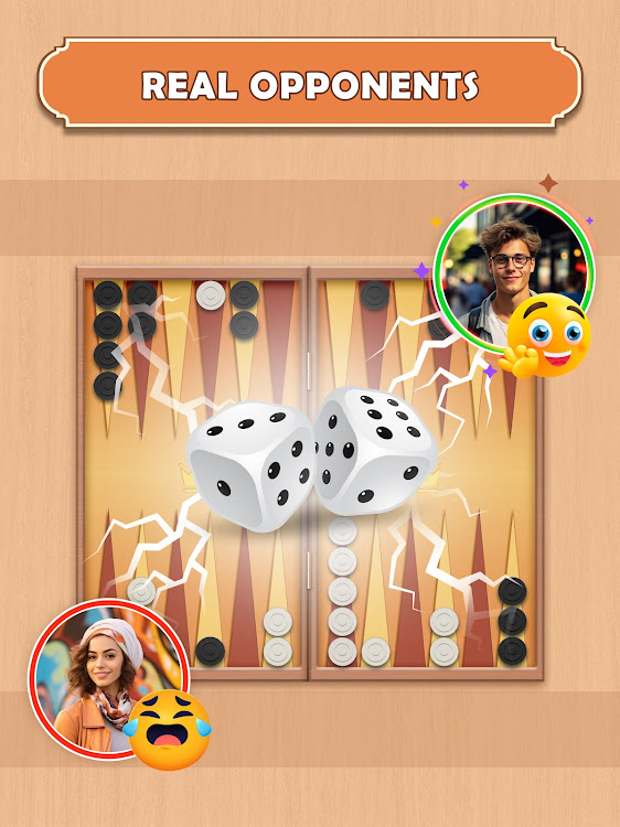 #6. Backgammon Board Game (Android) By: Kali Fun Games