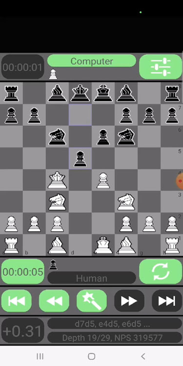 #2. Bagatur Chess Engine (Android) By: Metatrans Apps