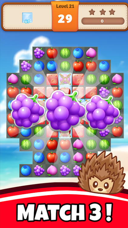 #5. Gummy Fruit - Yummy Fruit (Android) By: M14 Gaming Studio