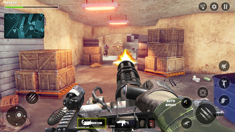 #3. FPS Special Forces: Gun Games (Android) By: Super Clash Motion Games