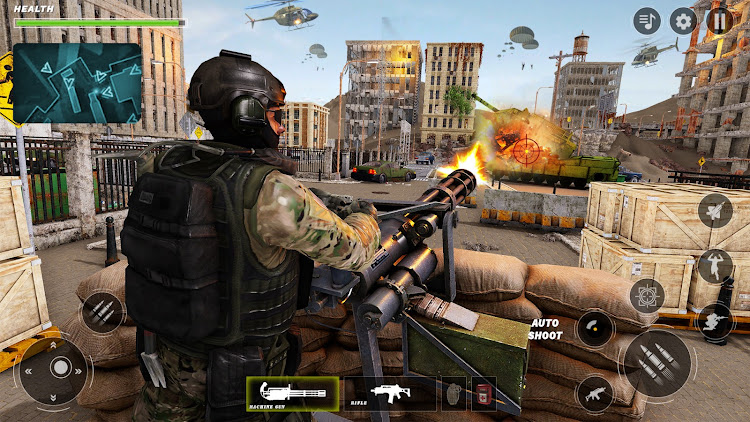 #4. FPS Special Forces: Gun Games (Android) By: Super Clash Motion Games