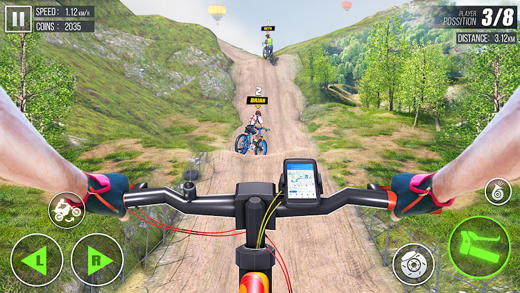 #4. Cycle Racing Games Cycle Game (Android) By: Genesis Games