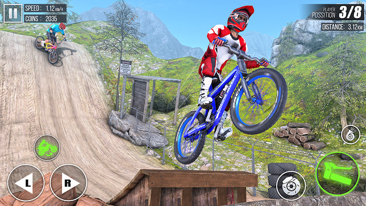 #6. Cycle Racing Games Cycle Game (Android) By: Genesis Games