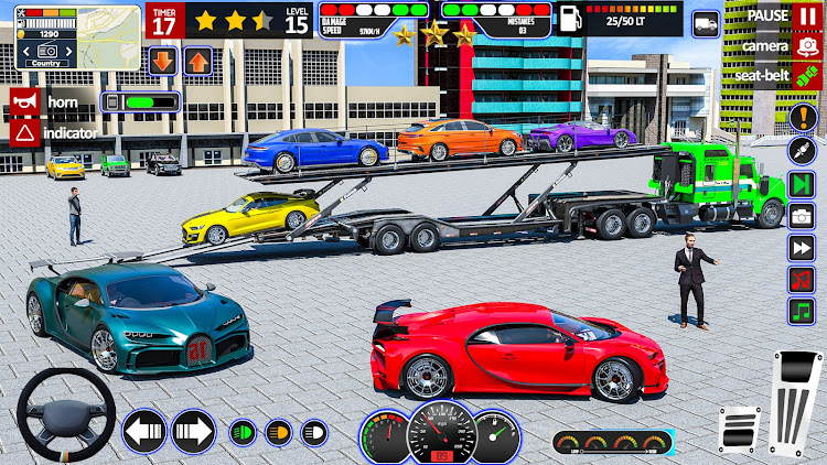 #6. Real Truck Driving Truck Game (Android) By: Gamers DEN