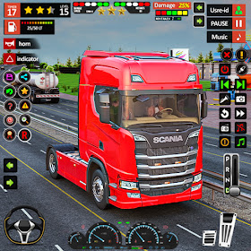 Real Truck Driving Truck Game