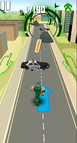 #4. Smash Monster : Police Chase (Android) By: PlayIce